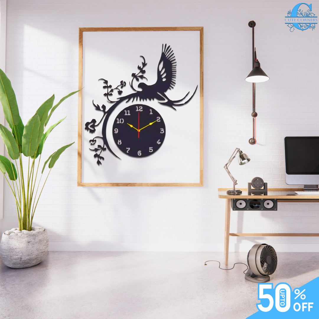 Beautiful Bird Wall Clock