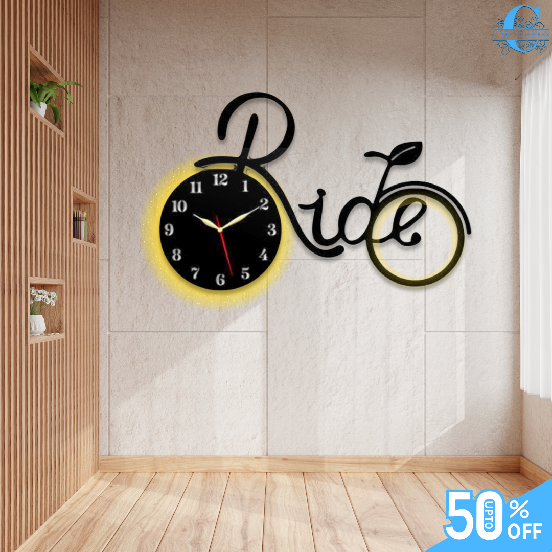 Bicycle Wall Clock